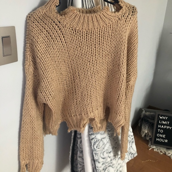 Forever 21 Sweaters - Distressed sweater